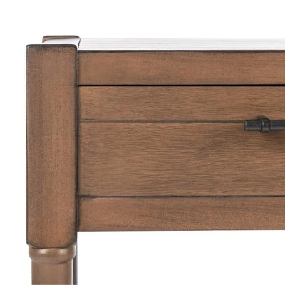 Filbert 2 Drawers Console Table - Safavieh White Washed Gray 11 Filbert 2 Drawers Console Table - Safavieh White Washed Gray - Image 9