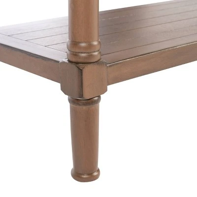 Filbert 2 Drawers Console Table - Safavieh White Washed Gray 13 Filbert 2 Drawers Console Table - Safavieh White Washed Gray - Image 11