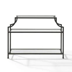 Aimee Console Table Oil Rubbed Bronze - Crosley