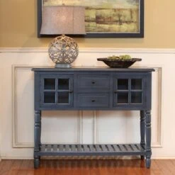 Decor Therapy Morgan Two Door Console Table - Décor Therapy Navy -Console Tables Sales unnamed file 720
