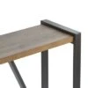 Slim Trestle Frame Console Table Gunmetal/Wood - Silverwood -Console Tables Sales unnamed file 745