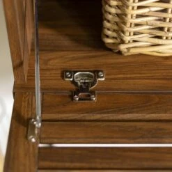 Visconti Boho Slat Door Entry Table - Saracina Home Dark Walnut 21 Visconti Boho Slat Door Entry Table - Saracina Home Dark Walnut -Console Tables Sales unnamed file 755