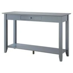 American Heritage Console Table with Drawer - Breighton Home Driftwood -Console Tables Sales unnamed file 771