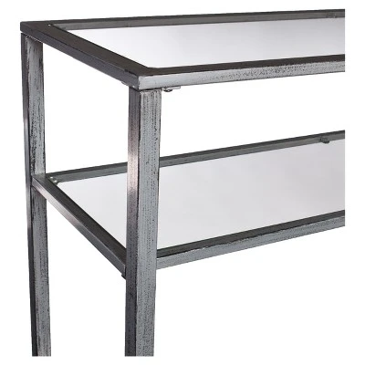 Jamel Console Table - Silver - Aiden Lane 5 Jamel Console Table - Silver - Aiden Lane - Image 3