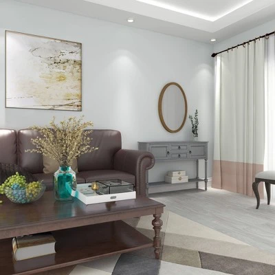 Olivia & May Traditional Wood Console Table Gray - Olivia & May 12 Olivia & May Traditional Wood Console Table Gray - Olivia & May - Image 10