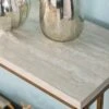 Brampton Faux Stone Console Table Champagne - Aiden Lane -Console Tables Sales unnamed file 894
