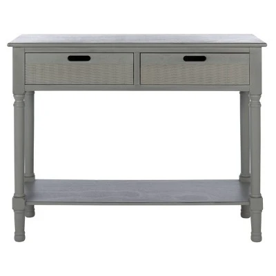 Landers 2 Drawers Console Table - Safavieh Greige 15 Landers 2 Drawers Console Table - Safavieh Greige - Image 13