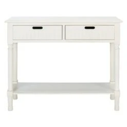 Landers 2 Drawers Console Table - Safavieh Greige 30 Landers 2 Drawers Console Table - Safavieh Greige -Console Tables Sales unnamed file 935
