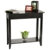 American Heritage Hall Table with Drawer Shelf - Breighton Home Black 2 American Heritage Hall Table with Drawer Shelf - Breighton Home Black -Console Tables Sales unnamed file 945