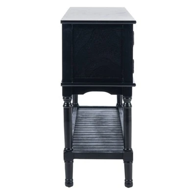 Tate 2 Drawers and 2 Doors Console Table - Safavieh Greige 7 Tate 2 Drawers and 2 Doors Console Table - Safavieh Greige - Image 5