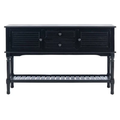 Tate 2 Drawers and 2 Doors Console Table - Safavieh Greige 14 Tate 2 Drawers and 2 Doors Console Table - Safavieh Greige - Image 12